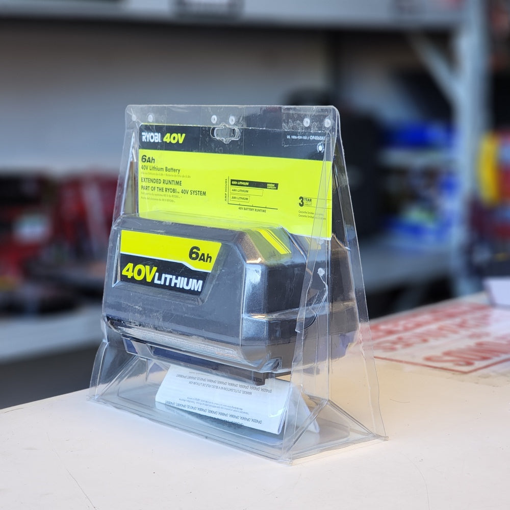 40V Lithium-ion 6.0Ah High Capacity Battery 40V Lithium-ion 6.0Ah High Capacity Battery